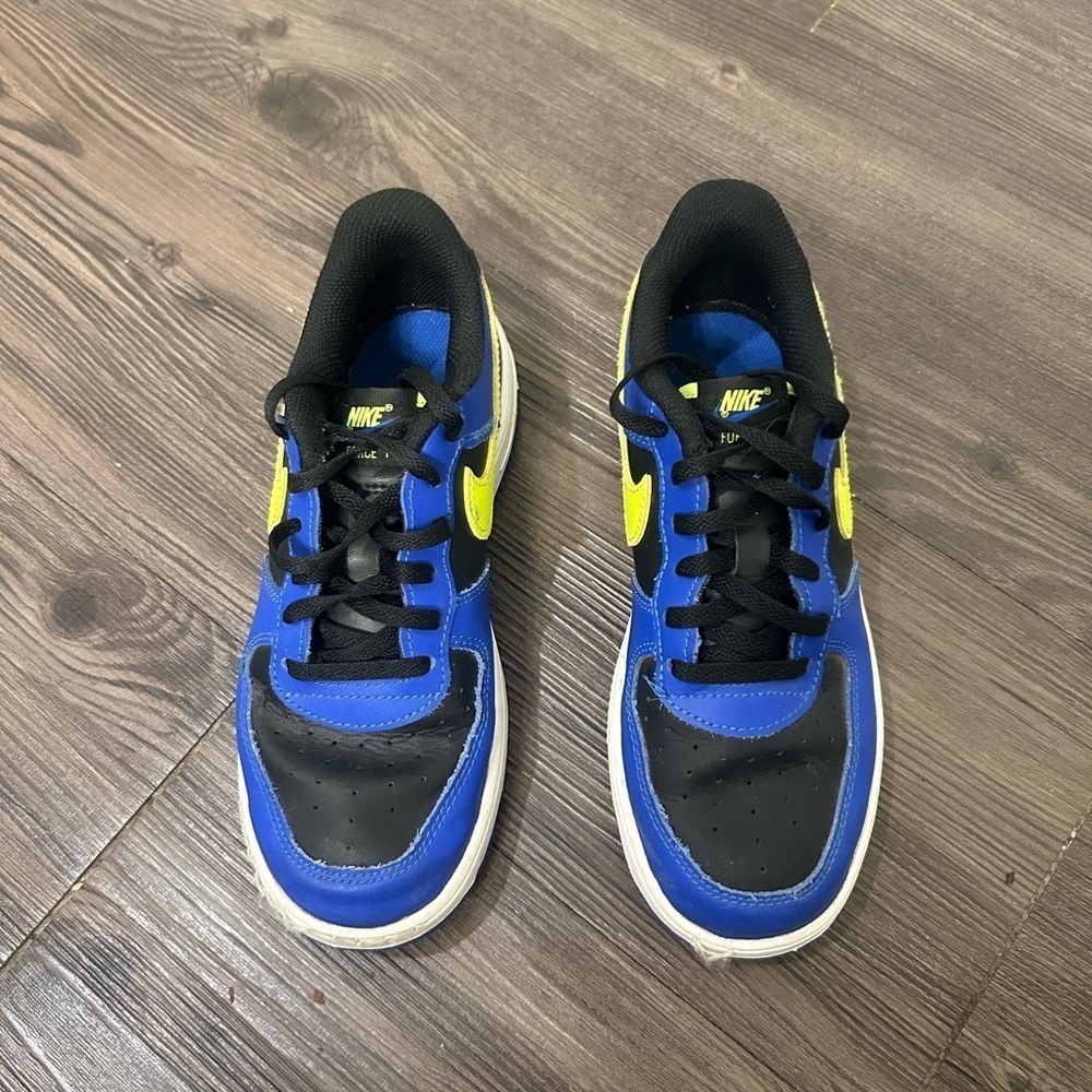 Nike Air Force 1 LV8 Big Kids Blue